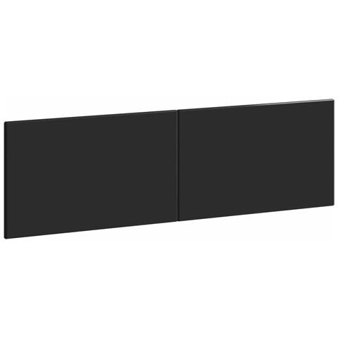 Testiera da Muro BREDA Nero Legno ingegnerizzato - Foto 1