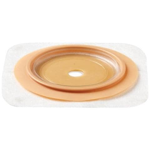 Placca Natura+ Piana Ritagliabile in Idrocolloide Stomahesive e Cerotto Poroso Flangia 45 mm 5 Pezzi - Foto 1