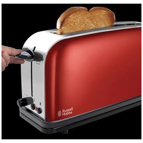 21391-56 Colours Flame Red Tostapane in Acciaio Inox  - Foto 2