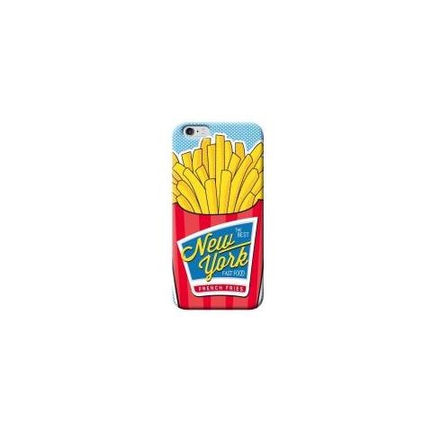 Cover in TPU French Fries NY per iPhone 7 - Foto 1