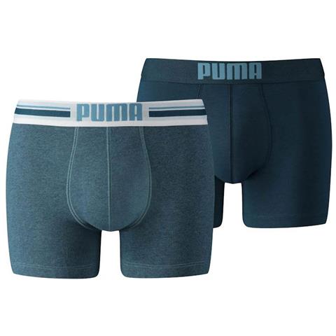 Intimo Puma Underwear Placed Logo Boxer 2 Pack Abbigliamento Uomo M - Foto 1