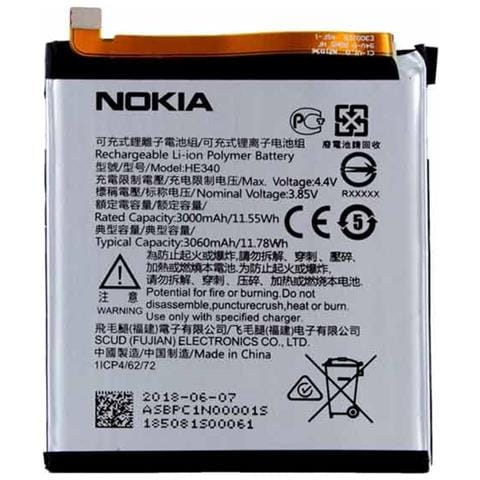 Batteria Interna Ricambio Originale Noka 7 Pila Modello He340 Da 3000ma - Foto 1