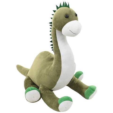 Giocattolo di Peluche Dinosauro Brontosaurus Verde - Foto 2