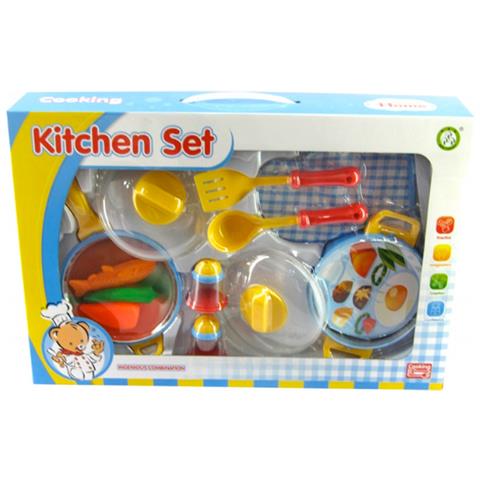 Set Da Cucina Per Bambini Con Pentole E Mestoli + Accessori Cucina Grandi Giochi - Foto 1