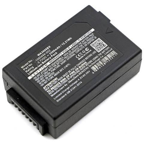 Microbattery Mbxpos-ba0217 Lettero Codici A Barre E Accessori (battery For Motorola Scanner - 12wh Li-ion 3.7v 3300mah - Black, 3 Model C, 3 Model S, Workabout Pro 4, Workabout Pro G1, Workabout Pro - Warranty: 12m)  - Foto 2