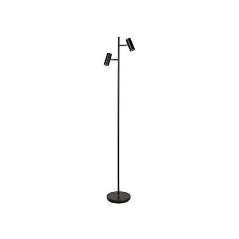 Belid Cato - Lampada Da Terra 2 Luci Nero Opaco - Foto 1