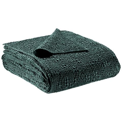 Copripiumino Tana In Cotone 100% - Colore Prussia - 180 X 260 Cm - Foto 2