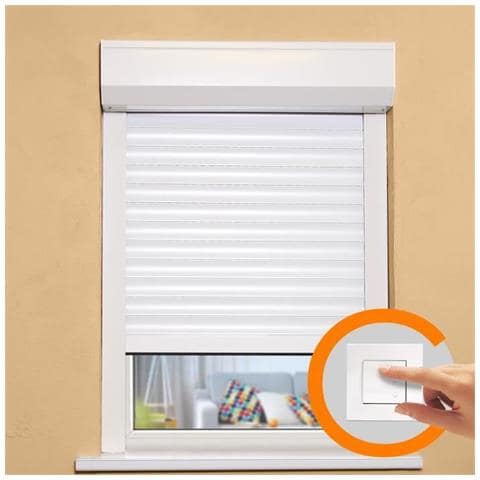 Rolling Shutter Pvc Bianco H1m40 - Foto 1