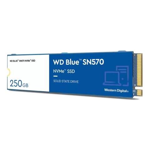 SSD 250GB Serie Wd Blue Sn570 M. 2 Interfaccia Pci Express - Foto 2