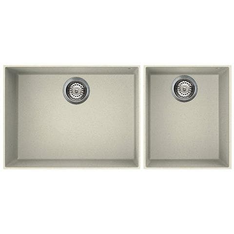 Lav. Quadra 210 2v Bianco Antico 62 Sotto Top - Foto 1
