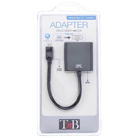 MIHDMIVGA Micro HDMI VGA Nero cavo di interfaccia e adattatore - Foto 1