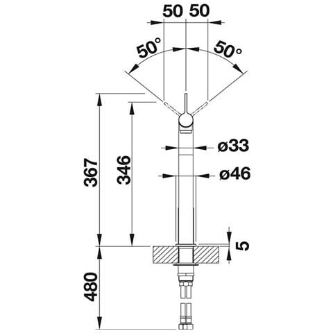 Miscelatore Lavello In Acciaio Inox Satinato - 518435 - Foto 5