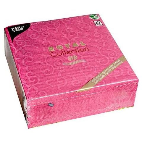 84886 Tovagliolo Di Carta Carta Velina Fucsia 50 Pz - Foto 3