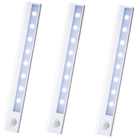 Confezione Da 10 Anelli Per Tende Con Clip, Ganci Per Tende In Plastica Per Aste White - Foto 1