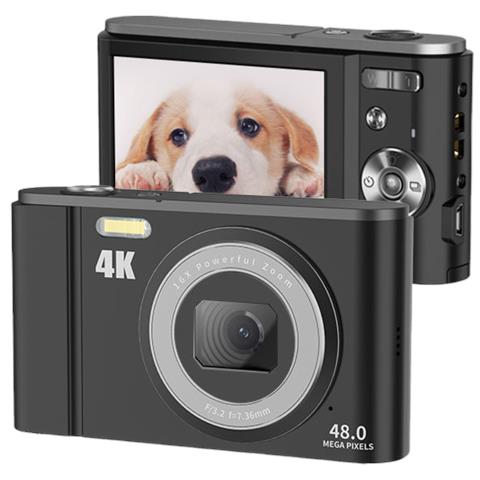 Fotocamera Digitale 48mp Zoom 16x Video 4k Black - Foto 7