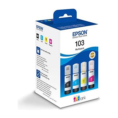 C13t00s64a Cartuccia D'inchiostro 4 Pezzo (i) Originale Nero, Ciano, Magenta, Giallo - Foto 1