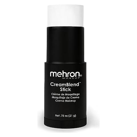Crema Per Il Truccoblend Stick Pittura Per Il Viso, Pittura Per Il Corpo E Crema Per Fondotinta Trucco Stick Per La Pittura Per Il Corpo 21 G (75 Oz) (bianco) - Foto 4