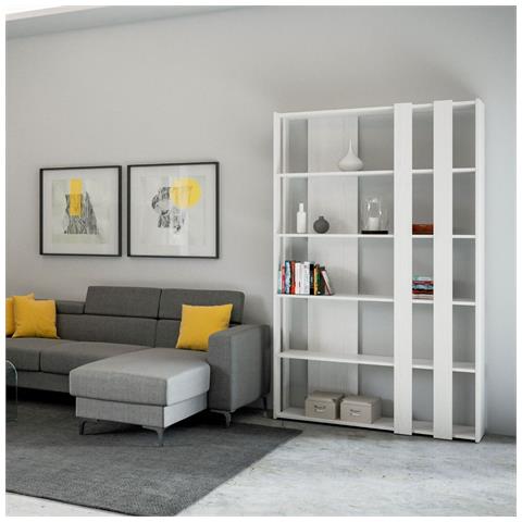 Libreria A Giorno Kato Small B Bianco Frassino - Foto 2
