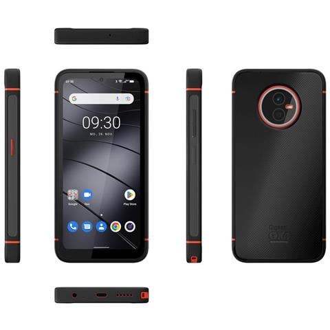 GX4 PRO 128 GB 4G Dual Sim Display 6.1" IPS Slot Nano SD Fotocamera 48 Mpx Android 12 Nero - Foto 1