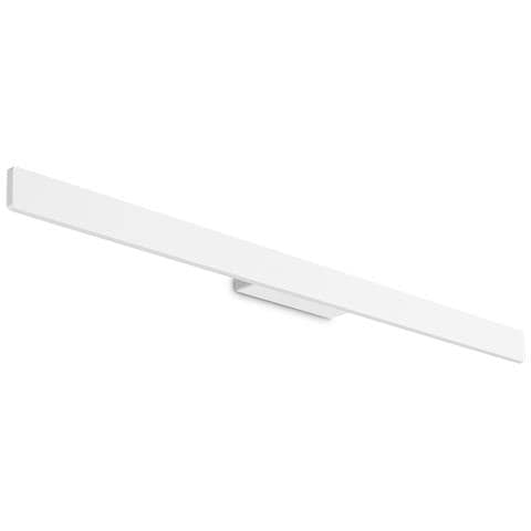 Applique Da Parete Contemporaneo Linea Alluminio Bianco Led 20w 3000k Ip54 - Foto 1