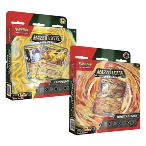 Carte Gioco Pk60428-i Pokemon Mazzo Lotte Deluxe Ninetales - Foto 1