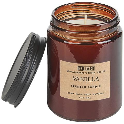 Candela Profumata Con Diffusore Di Fragranze Dark Elegance 9 Cm Marrone - Foto 2