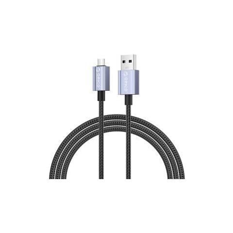 Cavo da Ricarica GQA15 USB Type-A /Type-C da 1 Metro Colore Nero /Grigio - Foto 1