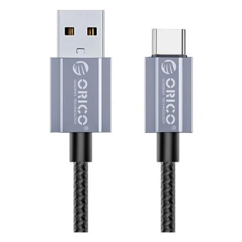 Cavo da Ricarica GQA15 USB Type-A /Type-C da 1 Metro Colore Nero /Grigio - Foto 2