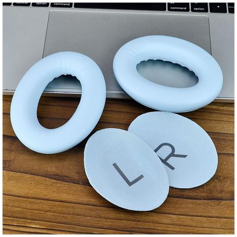 Cuscinetti Auricolari Per Bose Qc45 Qc35 Quietcomfort 45 Lightblue - Foto 4