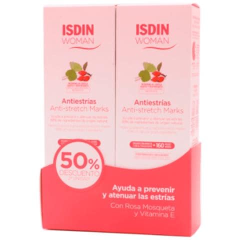 Isdin Woman Crema Anti Smagliature 2x250ml - Foto 1