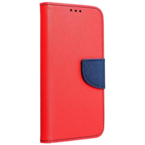 Custodia A Libro Book Cover Case Per Apple Iphone 16 Pro Red-navy - Foto 1