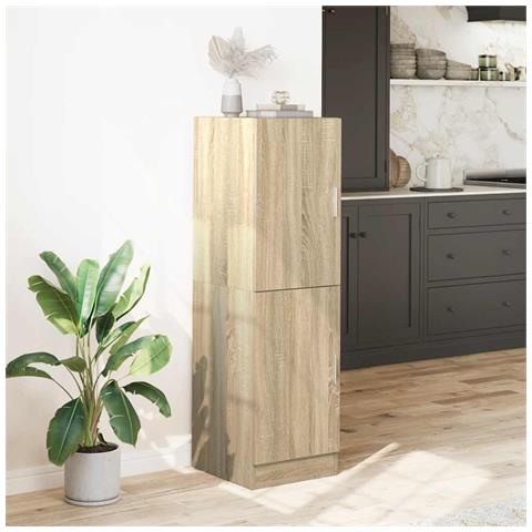 Mobile Da Cucina Rovere Sonoma 38x41,5x131,5 Cm Legno - Foto 3