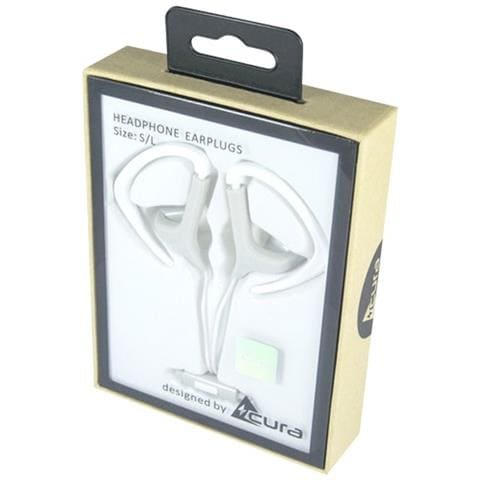 Auricolare Cu-1300 Stereo In-ear Con Supporto Orecchio Jack 3,5mm White Per Smartphone - Foto 1