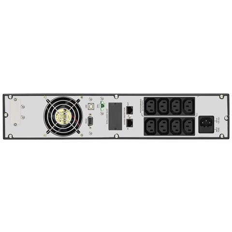 Eufo 2k gruppo di continuità (UPS) A linea interattiva 2 kVA 1800 W 8 presa (e) AC - Foto 4