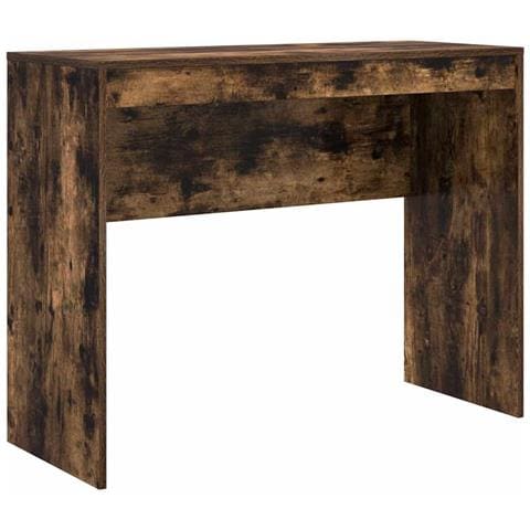 Scrivania Rovere Affumicato Legno ingegnerizzato 100 x 40 x 76 cm - Foto 1