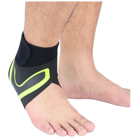 Manicotto A Compressione Con Tutore Di Supporto Ottimale Per La Caviglia - Protezione Sportiva Green L - Foto 1