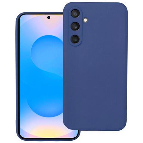 Custodia Tpu Silicone Cover Soft-case Per Samsung Galaxy S25 Plus Sm-s936 Blu - Foto 1