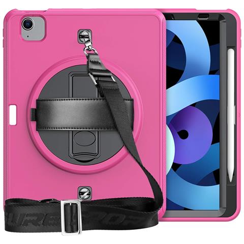 Custodia Per Ipad 6/5 9.7” Con Supporto E Tracolla Rosa - Foto 2