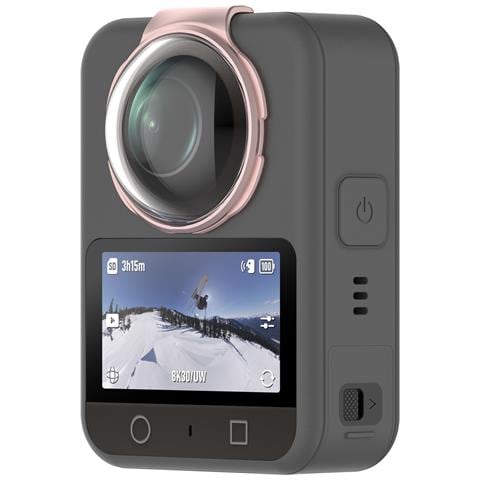 Protezione Obiettivo Per Dji Osmo 360 - Copertura In Vetro Temperato Ottico Pink - Foto 2
