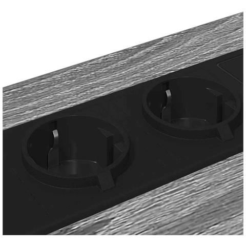 Armadio da Notte con cassetto Grigio sonoma 42 x 41 x 56 cm - Foto 9