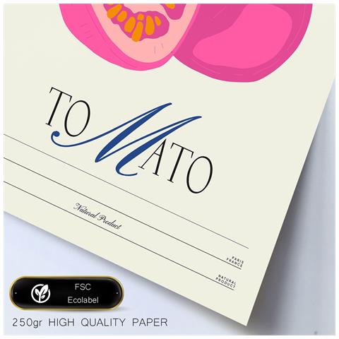 Set Di 6 Stampe Cibo E Nutrizione Stampe Di Natura E Botanica Per L'interior Design A3 & A4 Senza Cornice - Foto 2