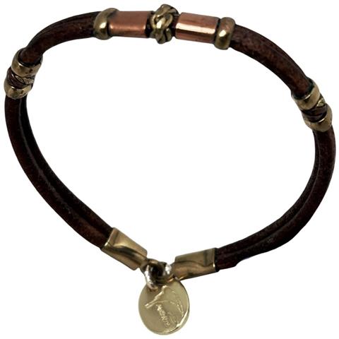 Bracciale Regolabile In Zama Argento Doppio - Foto 6
