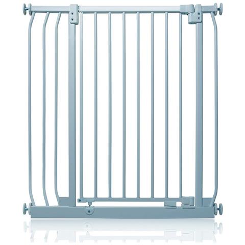 Safetots Cancelletto Di Sicurezza Elite Extra Alto, 80cm - 89cm, Grigio Opaco, Extra Alto Con 100cm Di Altezza - Foto 1