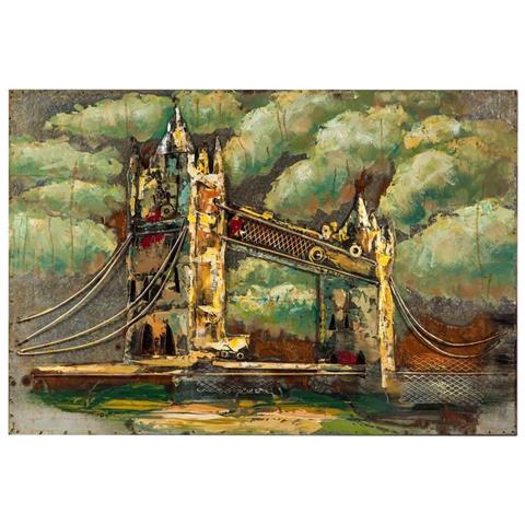 Quadro In Metallo 120x80 - Foto 1