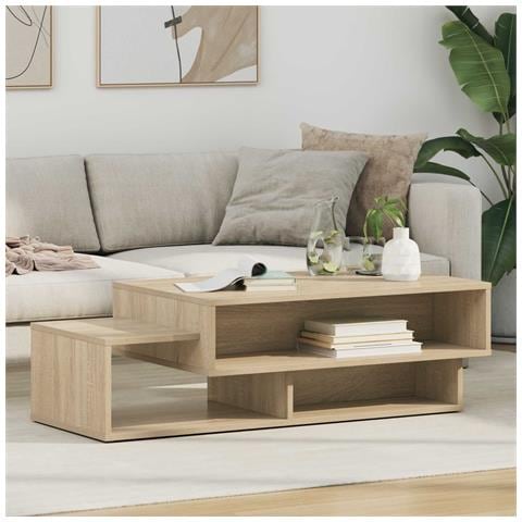 Tavolino da salotto Rovere Sonoma 105 x 50 x 32,5 cm - Foto 2