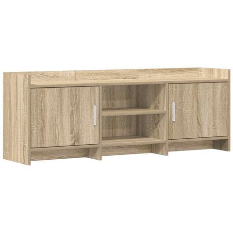 Mobile TV 130 x 33 x 47 cm Rovere Sonoma Legno ingegnerizzato - Foto 1