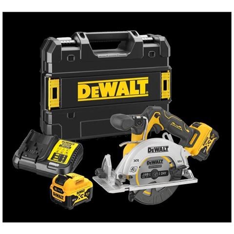 DCS512P2-QW sega circolare portatile 14 cm Nero, Giallo 3600 Giri /min - Foto 5