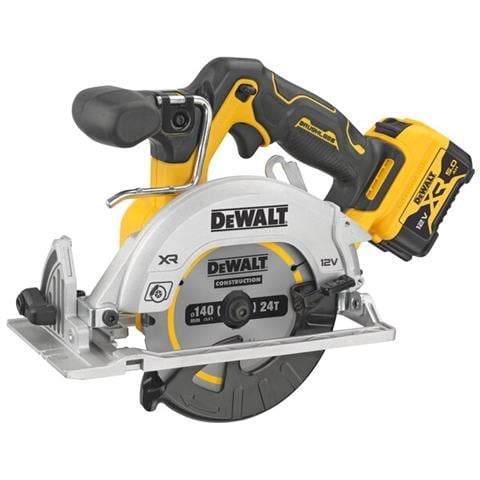 DCS512P2-QW sega circolare portatile 14 cm Nero, Giallo 3600 Giri /min - Foto 1