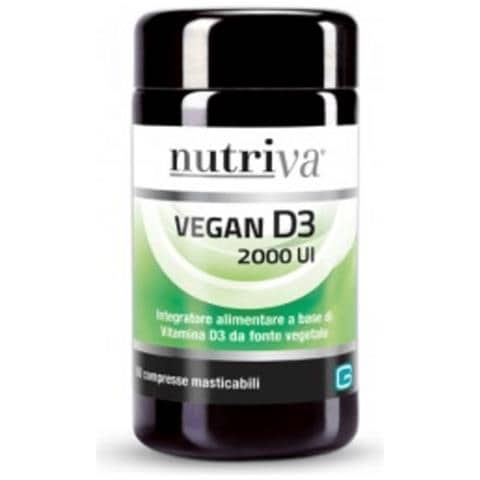 Nutriva Vegan D3 60 Compresse 2000 ui - Foto 1