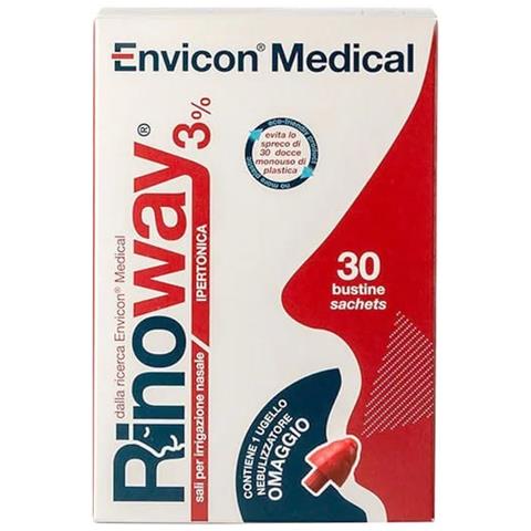 RINOWAY3% Sali Ipertonici 30 Bustine - Foto 1